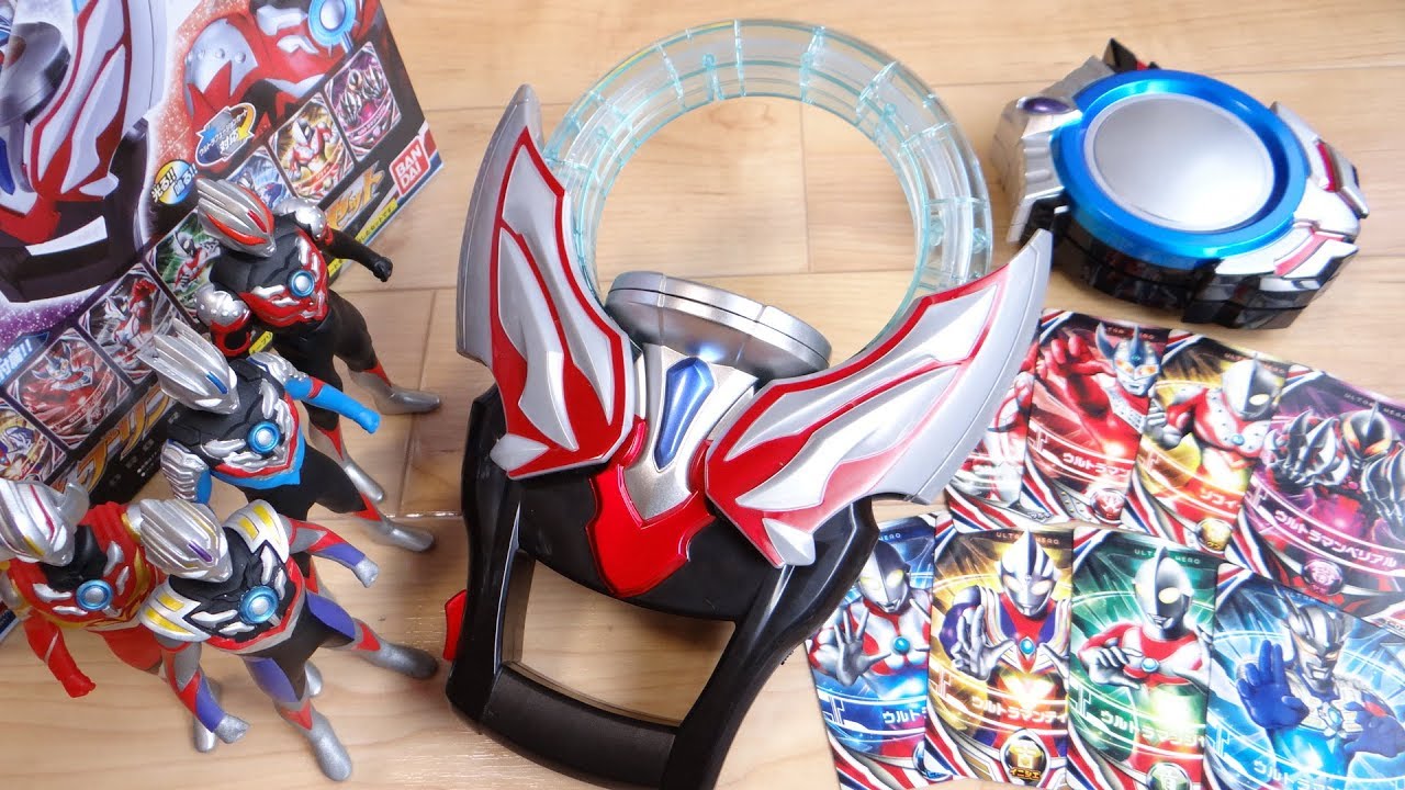 Transform into 4 types with this one item! DX Orb Ring Special Set