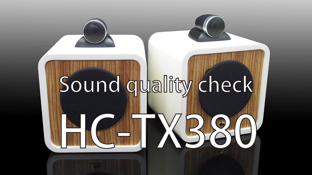 新商品 トップマウントツイーター2ウェイスピーカー HC-TX380《ペア》