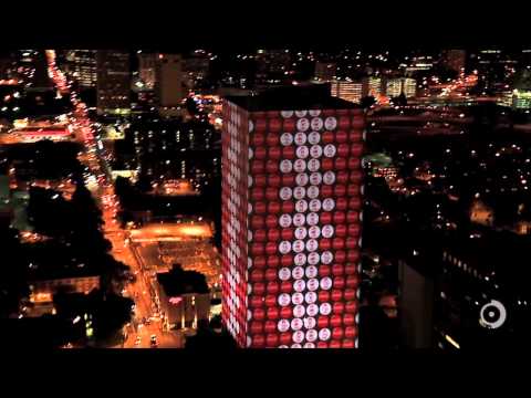 Coca-Cola ディスプレイ 円形 赤 直径50cm 1 Coca-Cola Red Disc Ad