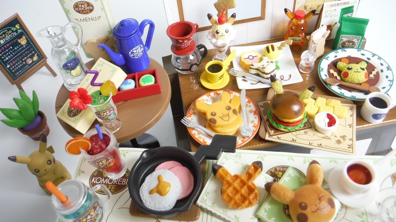 Miniature』 Pikachu's Komorebi cafe ピカチュウの木漏れ日カフェ 全