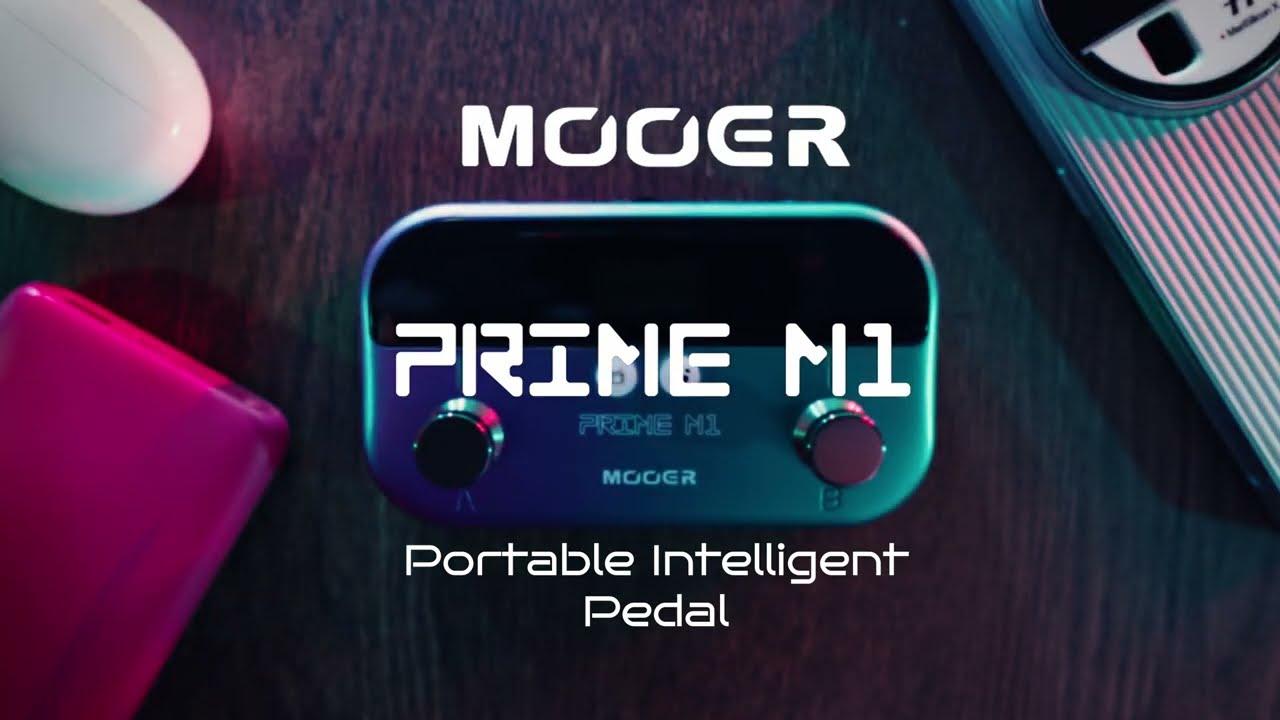 箱、説明書付き】MOOER PRIME M1 ギターエフェクター 超コンパクトな