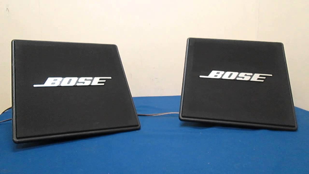 BOSE モニタースピーカー 111PYB - YouTube