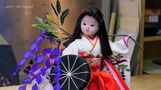 6 伝統的工芸品 岩槻人形「伝統工芸士の技」Aoki F01 720 - YouTube