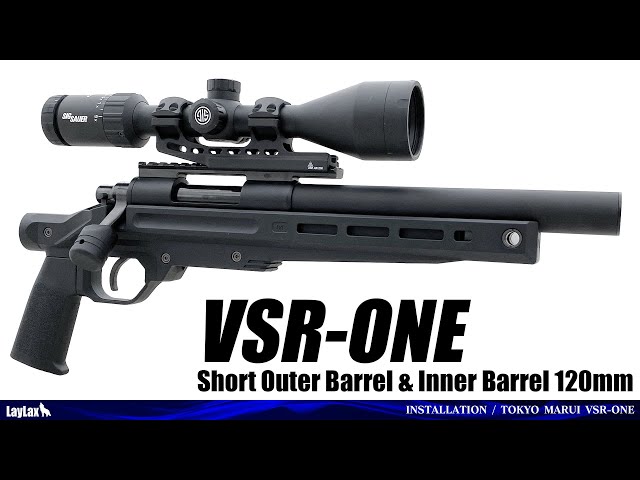 How to install Short Barrel Kit for TokyoMarui VSR-ONE