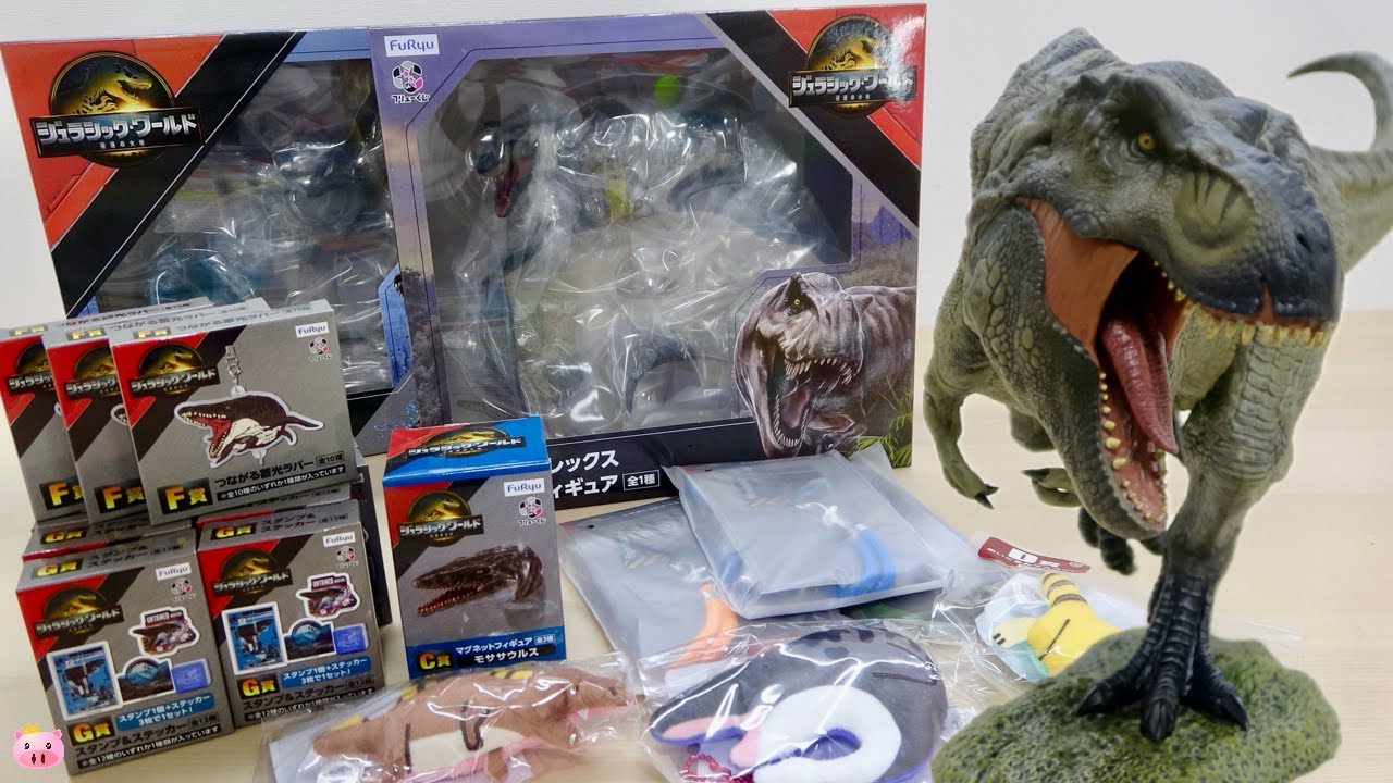 フリューくじ『ジュラシック・ワールド / 復活の大地』20回引いて A賞