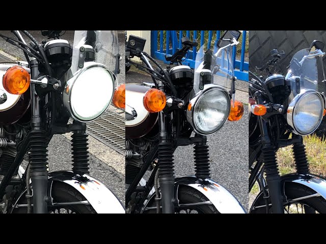 イナドメW3タイプウィンカーロングステーセットw650 W400