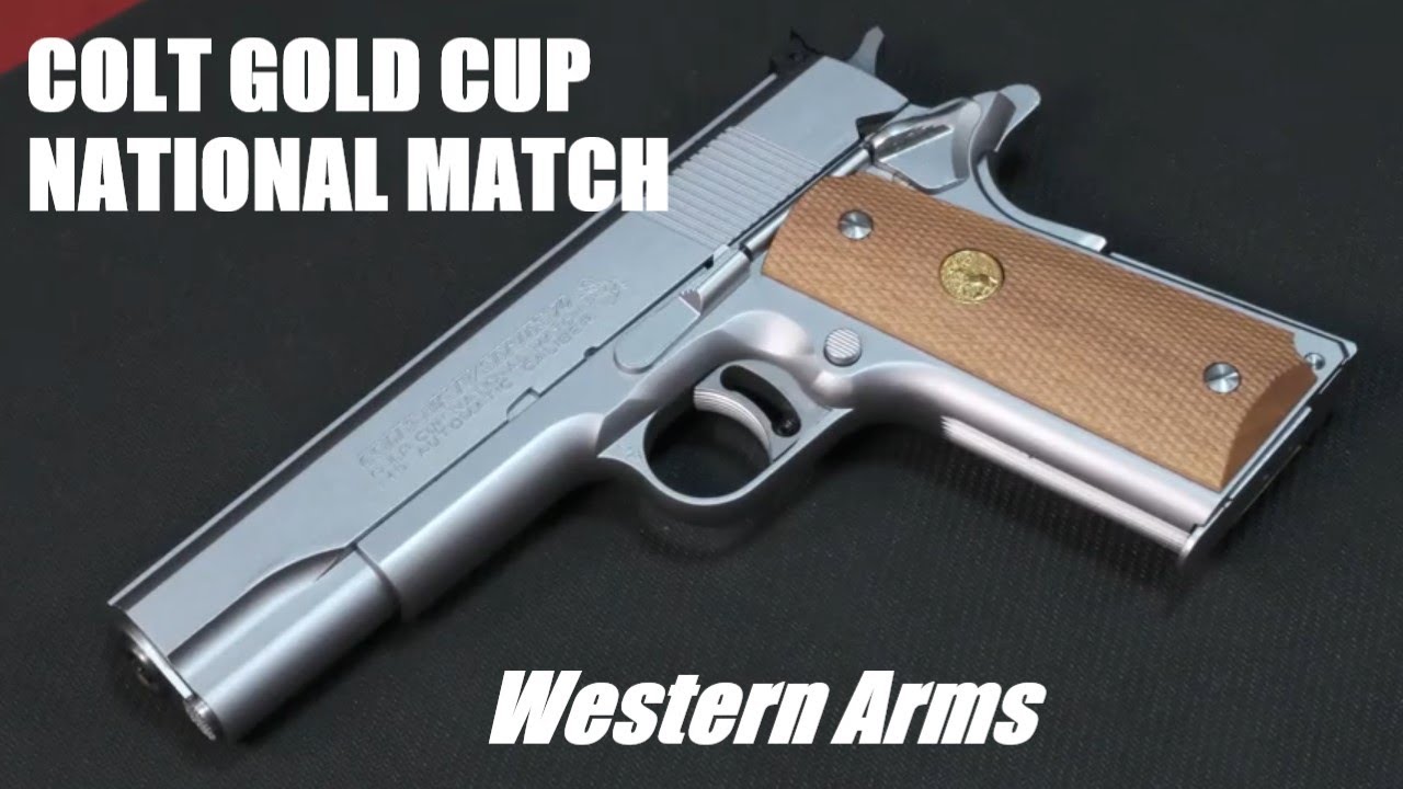 ウェスタンアームズ ゴールドカップ・ナショナルマッチ ガスBLK