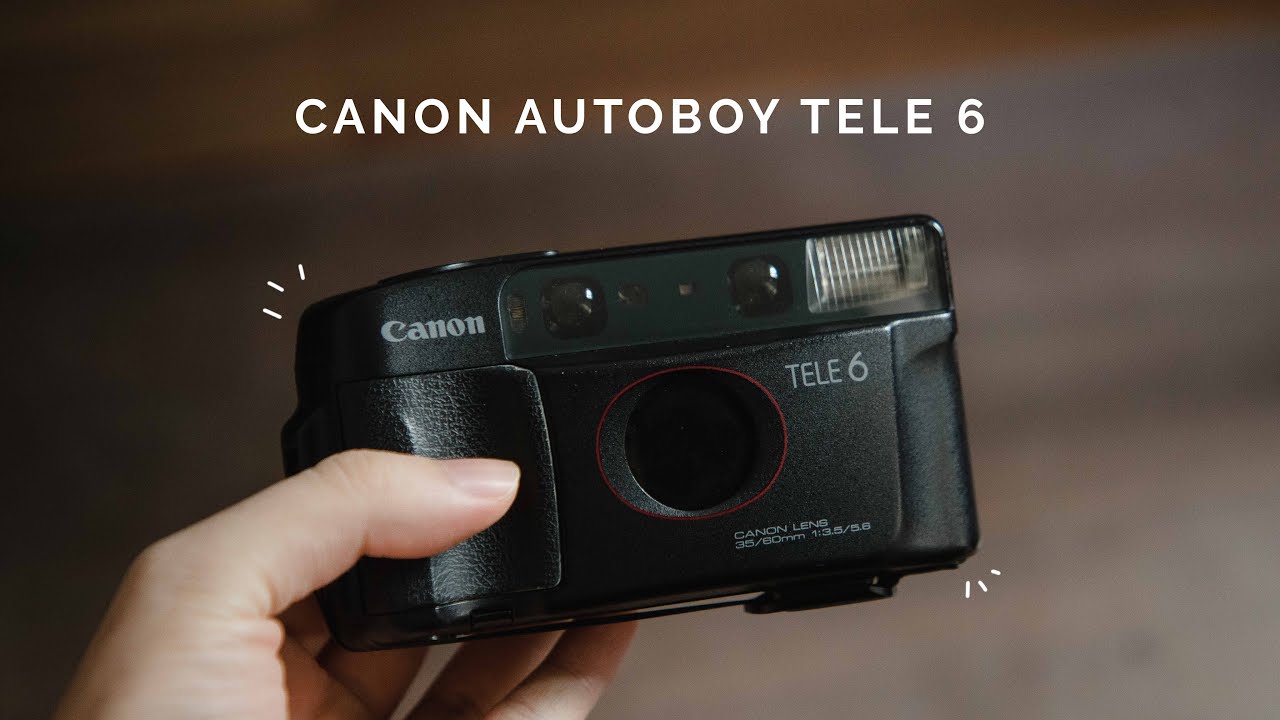 X2274】 Canon Autoboy TELE6 DATE キャノン Canon Autoboy Tele 6