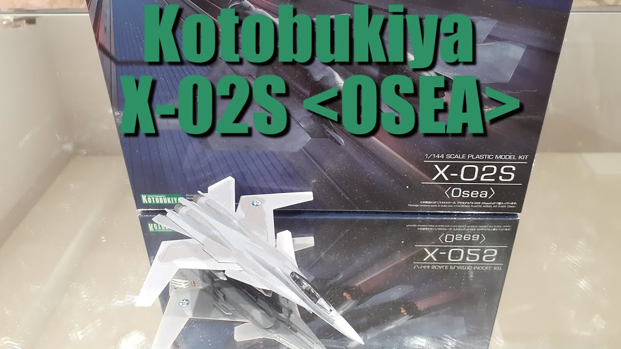 Kotobukiya X-02S (OSEA) Model Kit Review and Comparison - YouTube
