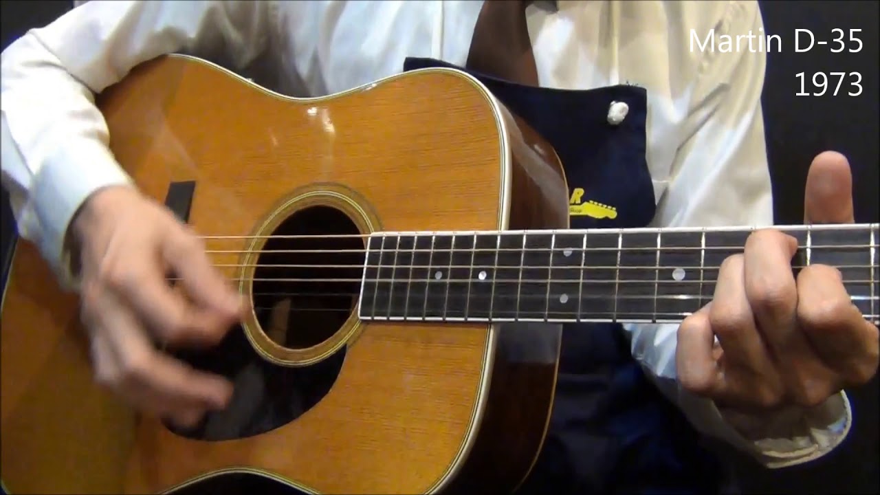 Martin D-35 1973年製 ヴィンテージ Martin D-35 1973年製 ブルー