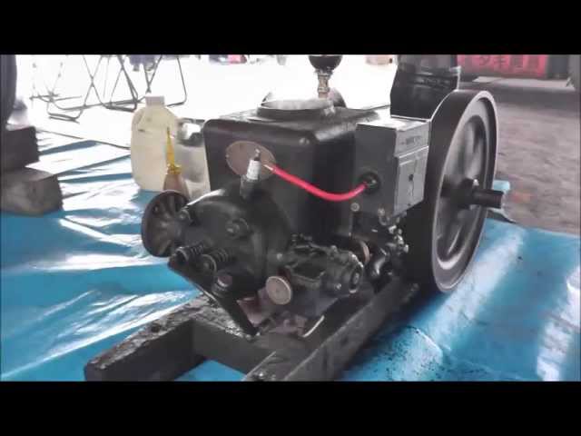 シバタ石油発動機 岡山県柴田製作所 箱マグ1半馬力 超レアな昭和初期