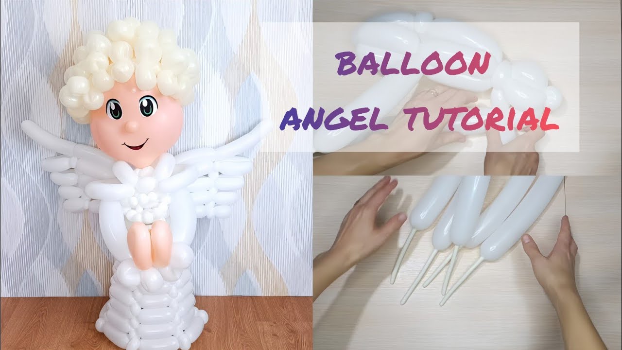 Balloon Angel Tutorial – Step-by-Step Balloon Twisting - YouTube