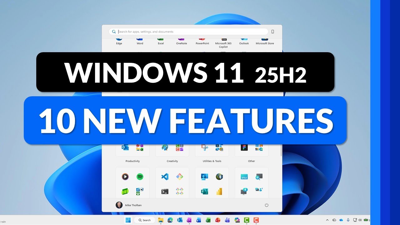 Windows 11 25H2 November 2025 Update NEW Features and Hidden