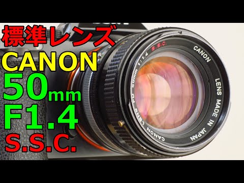 完動品】 Canon A-1 FD 50mm 1:2 モルト貼替・動作確認済 完動品