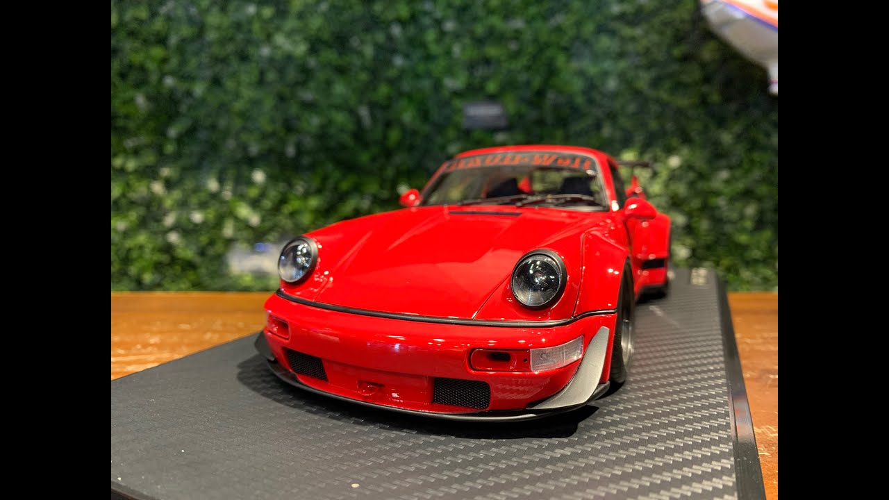 1/18 Ignition Model RWB Porsche 911 (964) Red IG2457 - YouTube