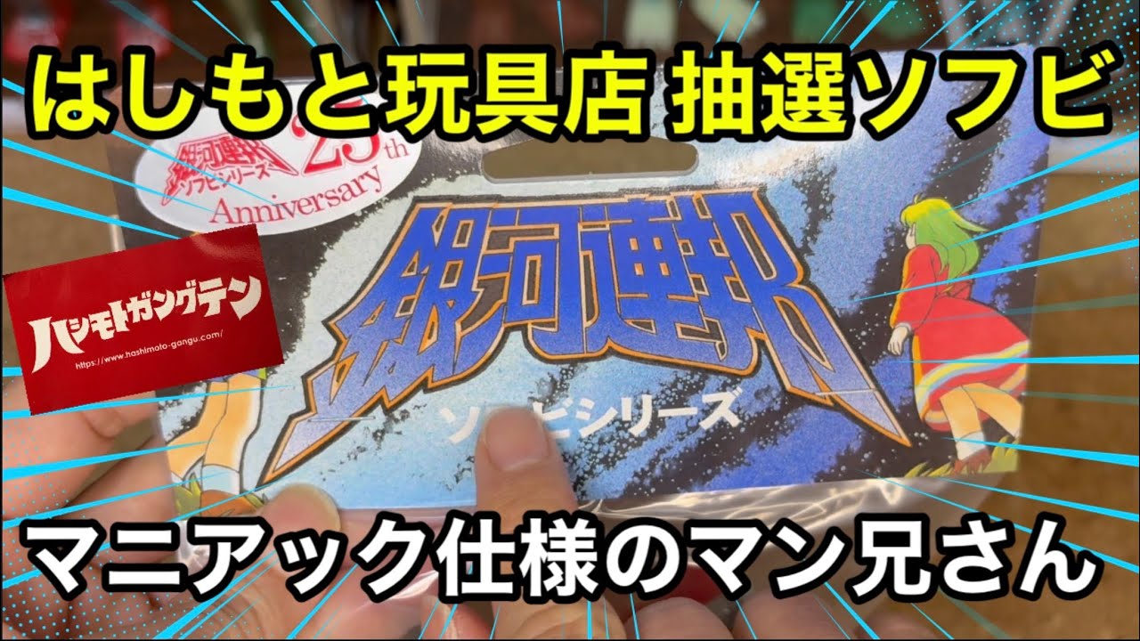 First win in Hashimoto Toy Store's lottery soft vinyl! Galactic