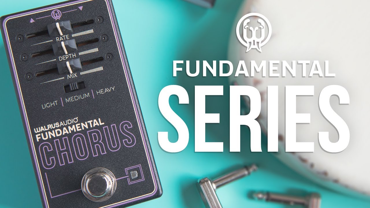 Walrus Audio Fundamental Series Chorus Tech Demo - YouTube