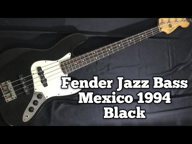 Fender Mexico Jazz Bass ブラック Fender Jazz Bass Mexico Standard