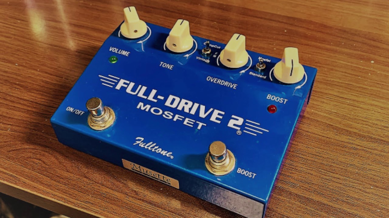Fulltone Full-drive2 Mosfet - YouTube