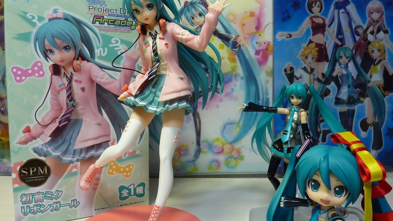 初音ミクSPM スーパープレミアムフィギュア リボンガール 36点セット