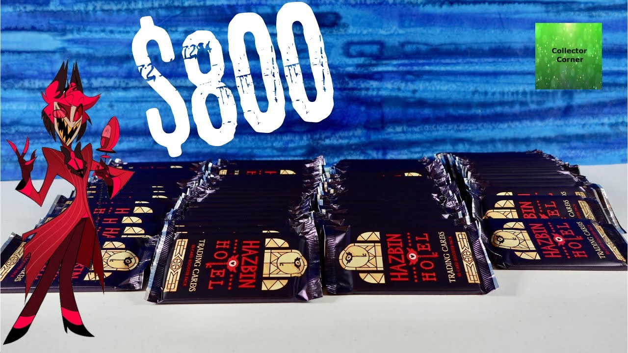 HAZBIN HOTEL 2ND 20パック Hazbin Hotel Trading Cards 2nd Edition