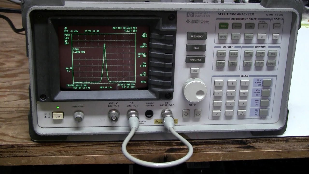 その他 HEWLETTPACKRD SPECTRUM ANALYZER 8590A その他 HEWLETTPACKRD