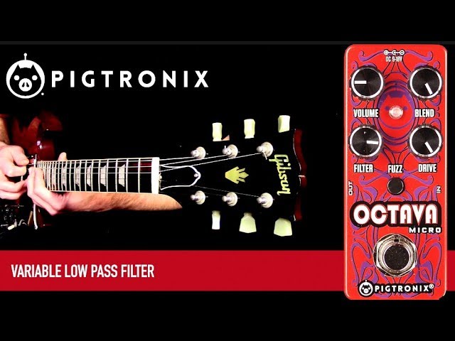 Pigtronix Octava Micro - YouTube