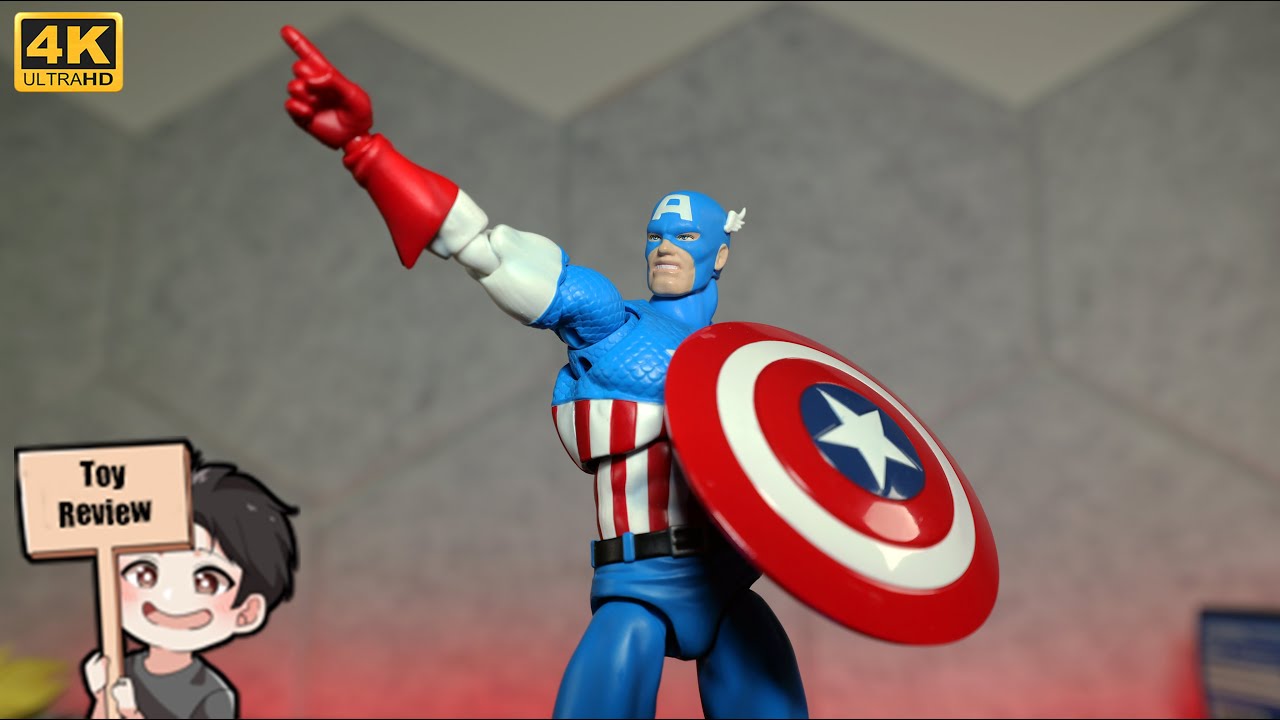 Toy Review: Mafex No. 217 Captain America - YouTube