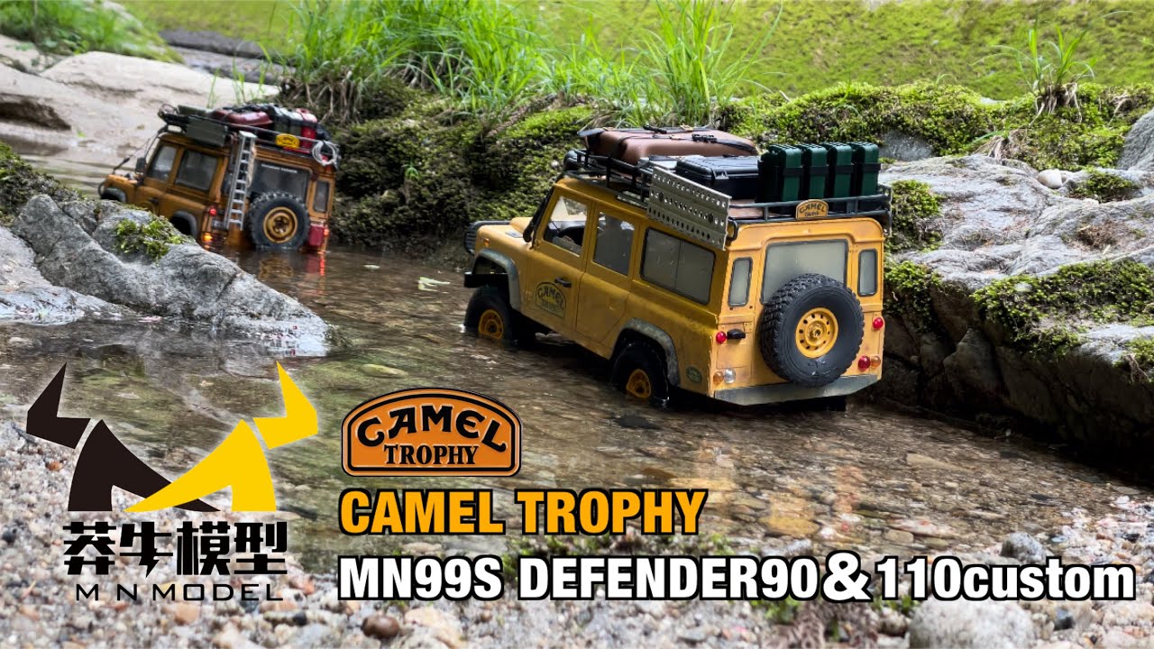 MN99S DEFENDER110！？】人気のMNMODEL製ディフェンダーD110キャメル