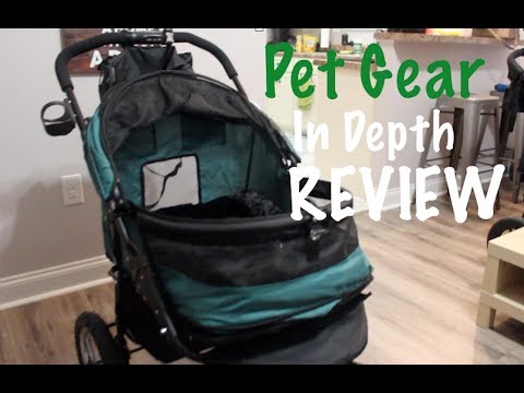 Pet Gear *NEW* NO ZIP Double Pet Stroller | In Depth Review | Dog