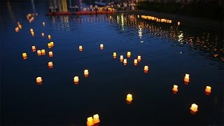 ありがとう」の想いを込めて～万灯籠流しと精霊流し～ - YouTube