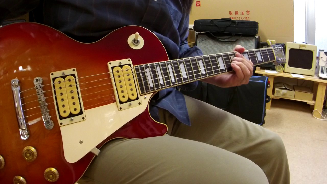 80年代製造 YAMAHA SL550S レスポールモデル サウンドチェック | Heavy
