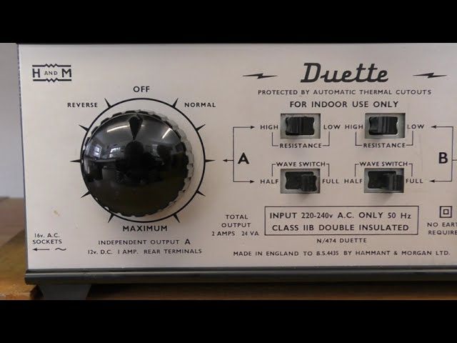 Hammant and Morgan Duette Controller - YouTube