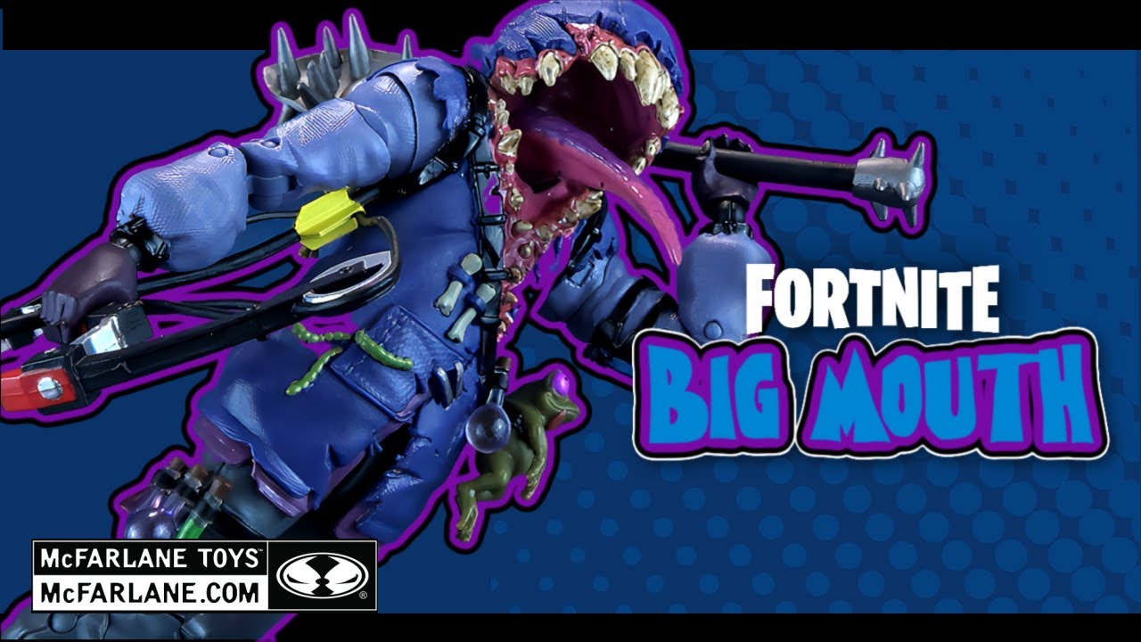 McFarlane Toys Fortnite Big Mouth Figure | Video Review - YouTube