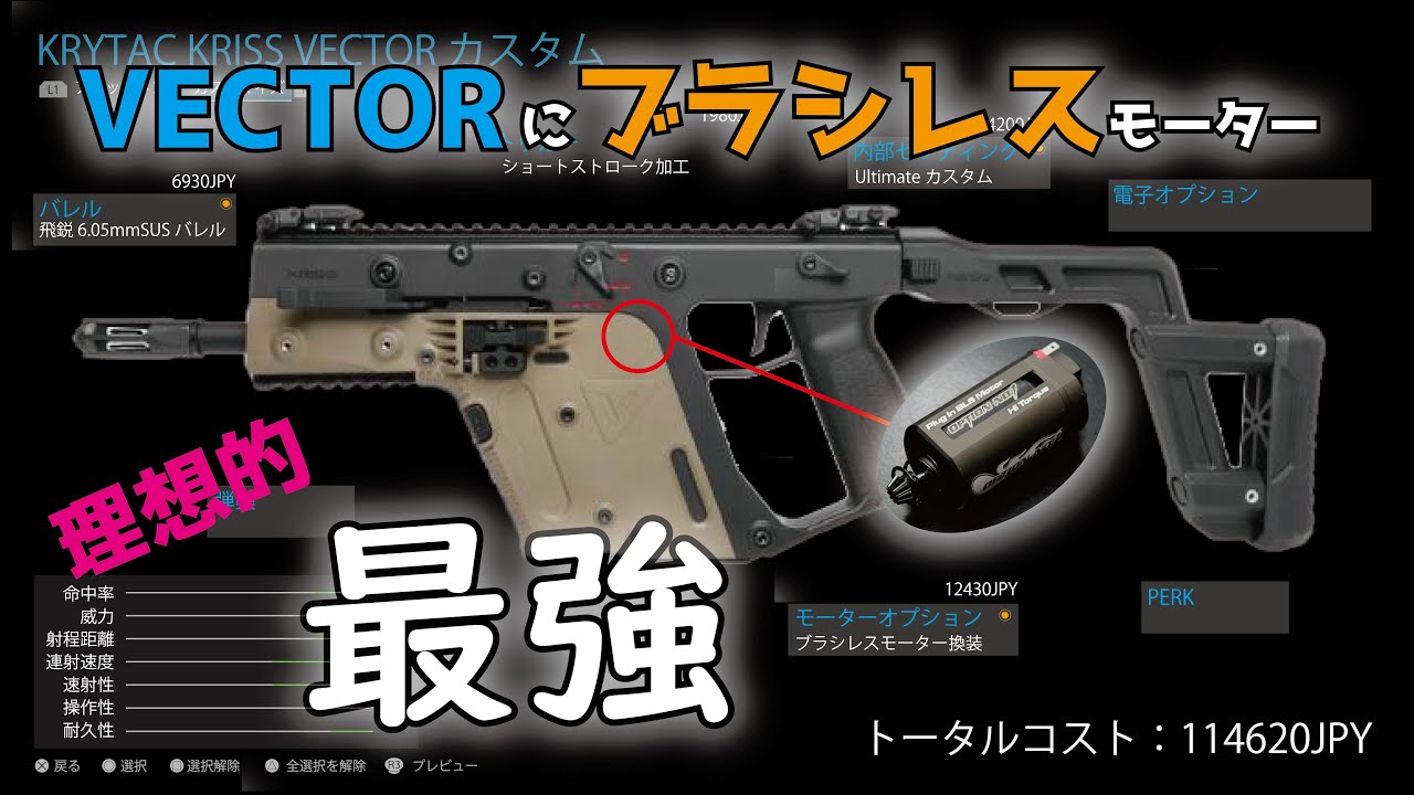 VECTORにブラシレスで理想的最強カスタム - YouTube