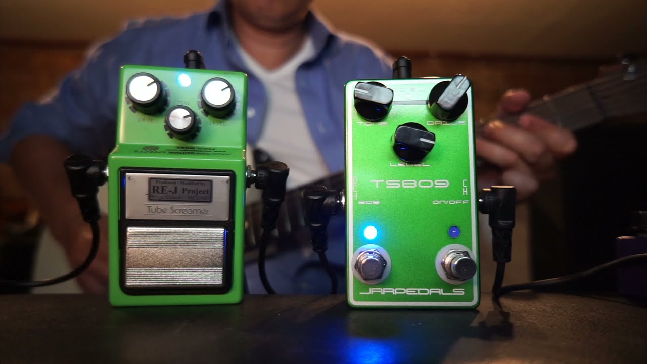 ギター Ibanez TS9 RE-J 808 Silver MOD Vintage Ibanez TS808 vs. TS9