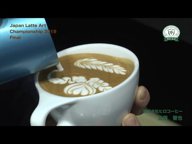 Latte art collection】タツノオトシゴのラテアートが出来るまで_