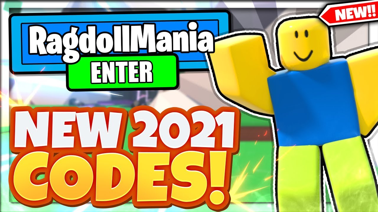 2021) ALL *NEW* SECRET OP CODES! Ragdoll Mania Roblox - YouTube