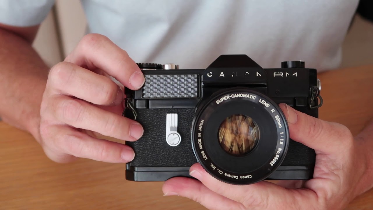 Canon Canonflex RM SLR Film Camera - YouTube