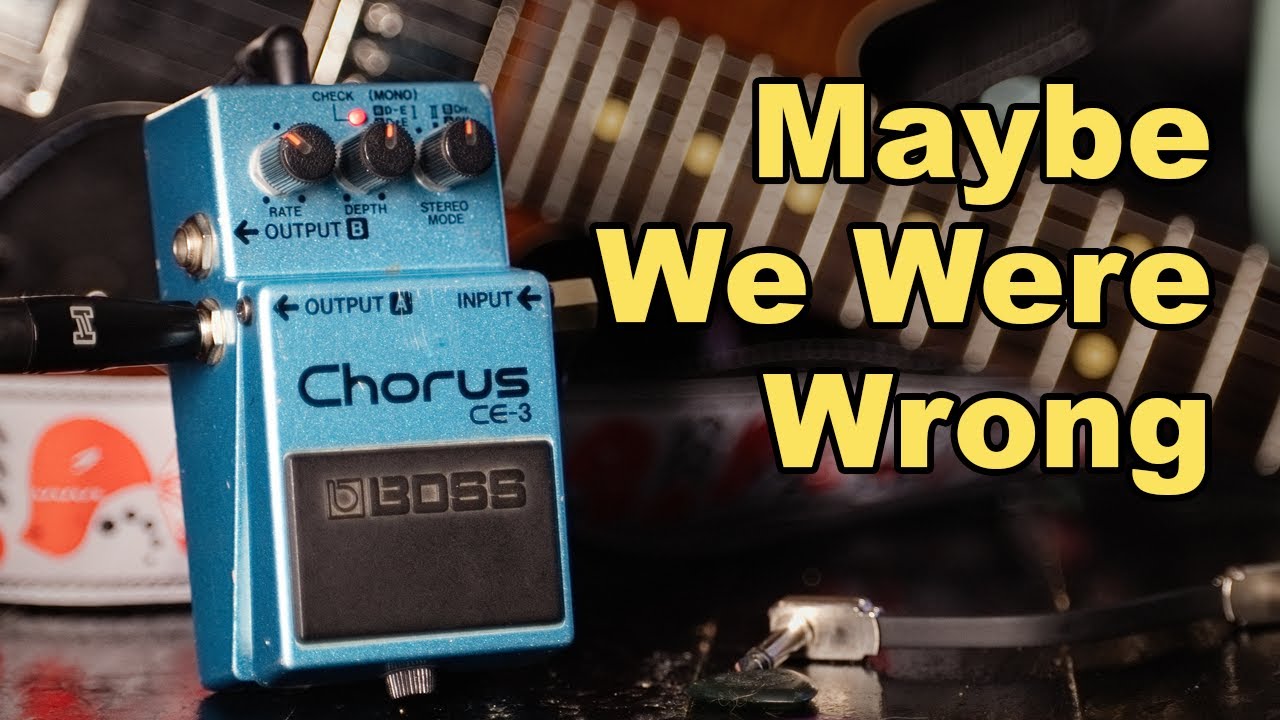 The Boss CE-3 Gets No Love - YouTube