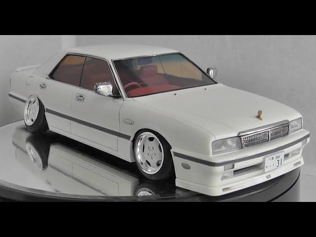 アオシマフジミY31シーマプラモデルgarage☆One T-GARAGE店長がキット