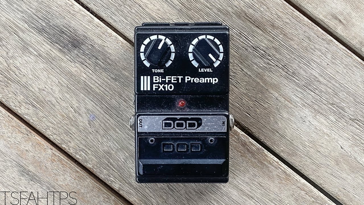 DOD FX10 Bi-FET Preamp - YouTube