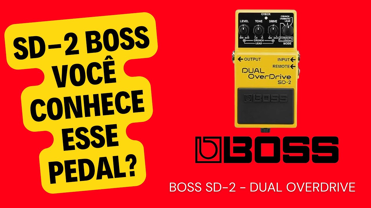 BOSS SD-2 OD-2 FISH&CHIPS BAN‐EQ BOSS SD-2 - Great or Garbage