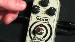 MXR ZW-44 Zakk Wylde Overdrive Pedal - YouTube