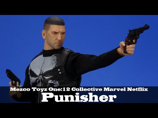 Punisher Netflix Mezco One:12 Collective Marvel Action Figure