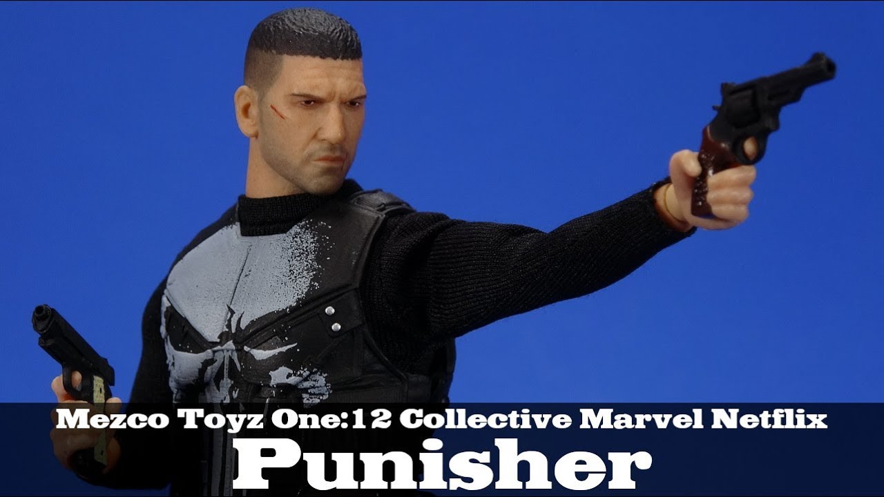 Punisher Netflix Mezco One:12 Collective Marvel Action Figure