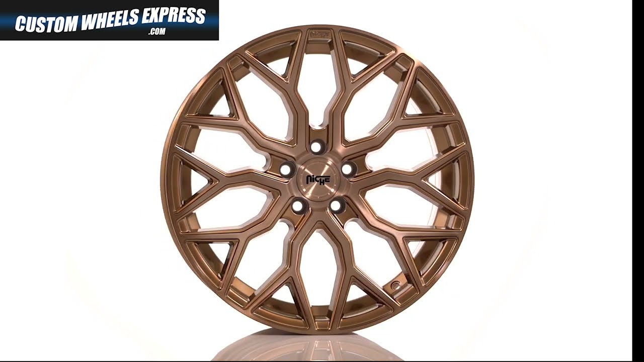Niche Mazzanti M263 Brushed Platinum Bronze Custom Wheels - M263