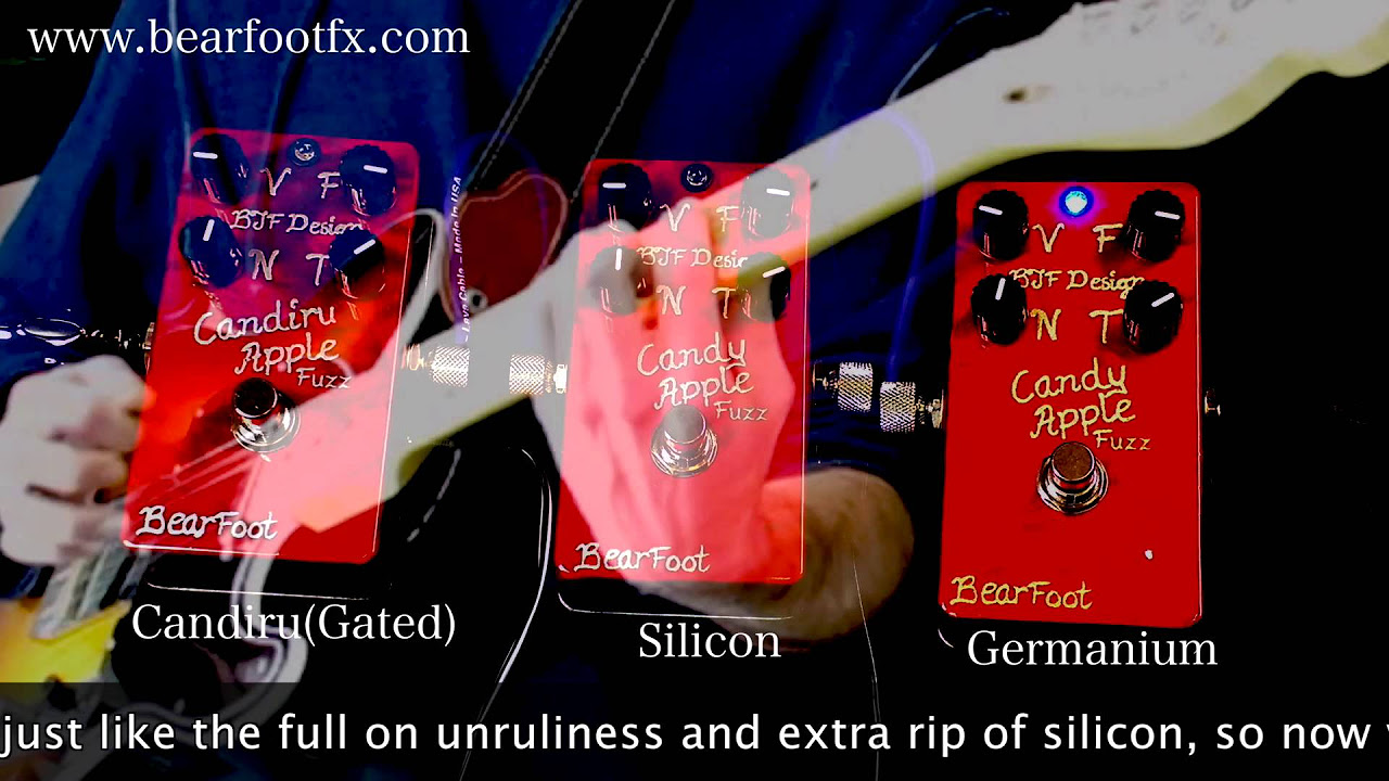 Bearfoot Fx Apple Fuzz Comparison - YouTube