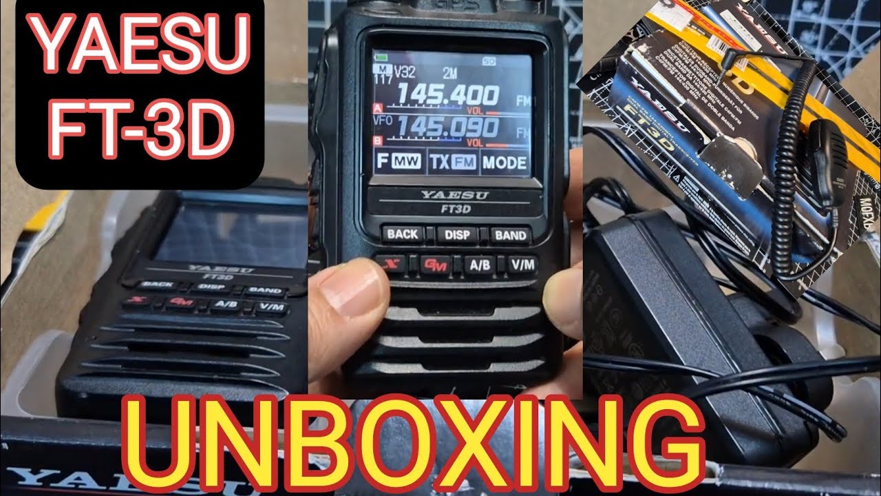 YAESUのFT3D Yaesu FT-3D · OE7DRT