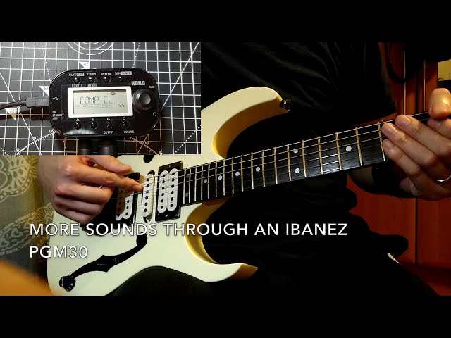 KORG Pandora Mini Guitar FX Review PART 3 - YouTube